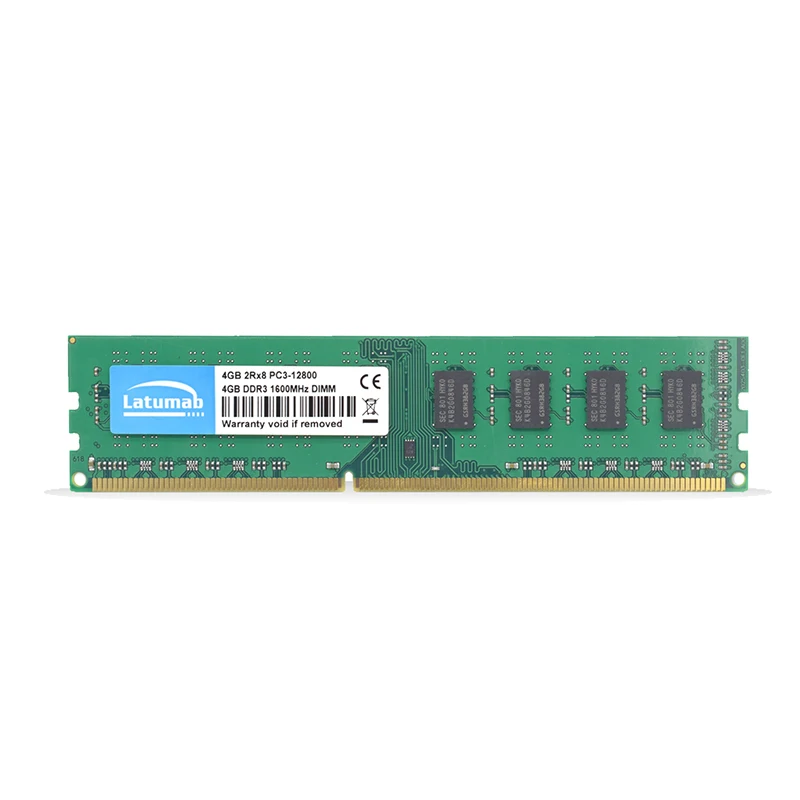 Latumab ОЗУ DDR3 4 ГБ 8 16 1600 МГц память для настольного компьютера Память DIMM 240Pin 1 5 в