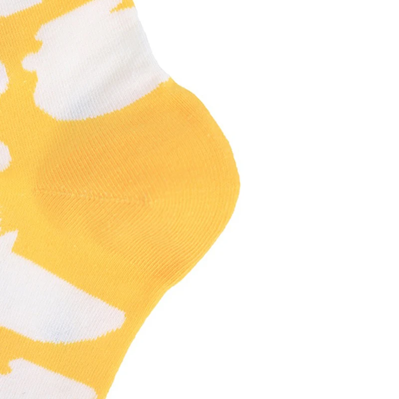 LANRENZ 5 pairs The latest cute rabbit sheep squirrel peace dove happy socks Funny fun cotton women's tube | Женская одежда