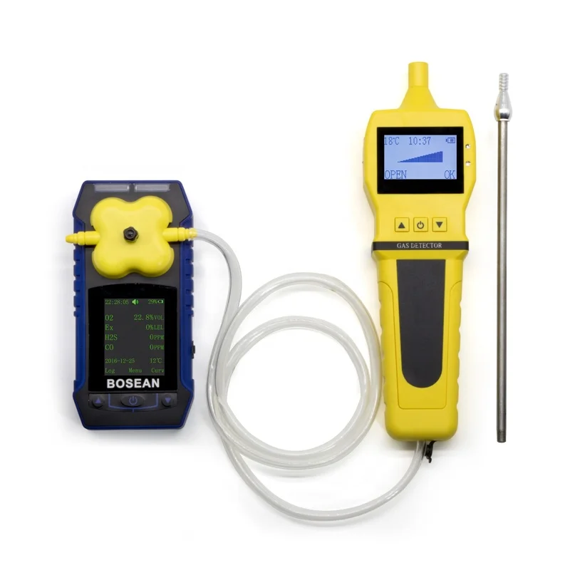 

Portable Gas Analyzer with Sampling Handle Gas Detector Rechargeable