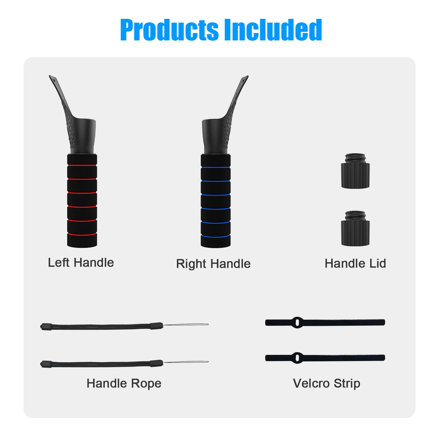 

Dual Handles Extension Grips For Oculus Quest 2/ Oculus Quest 1 /Rift S Controllers Playing Games For Oculus Quest 2 Accessories