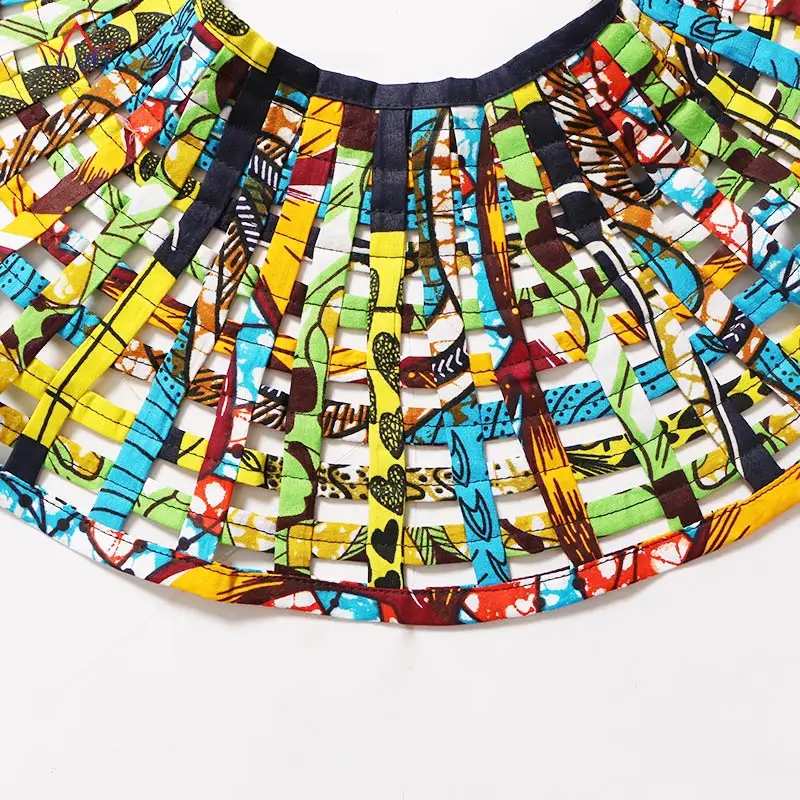 BRW африканские ожерелья из Анкары шаль воротник Женское Ожерелье нескольких