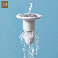 xiaomi bathroom sewer outfall sink drain hair strainer stopper filter sticker kitchen supplies anti blocking strainer deodorant