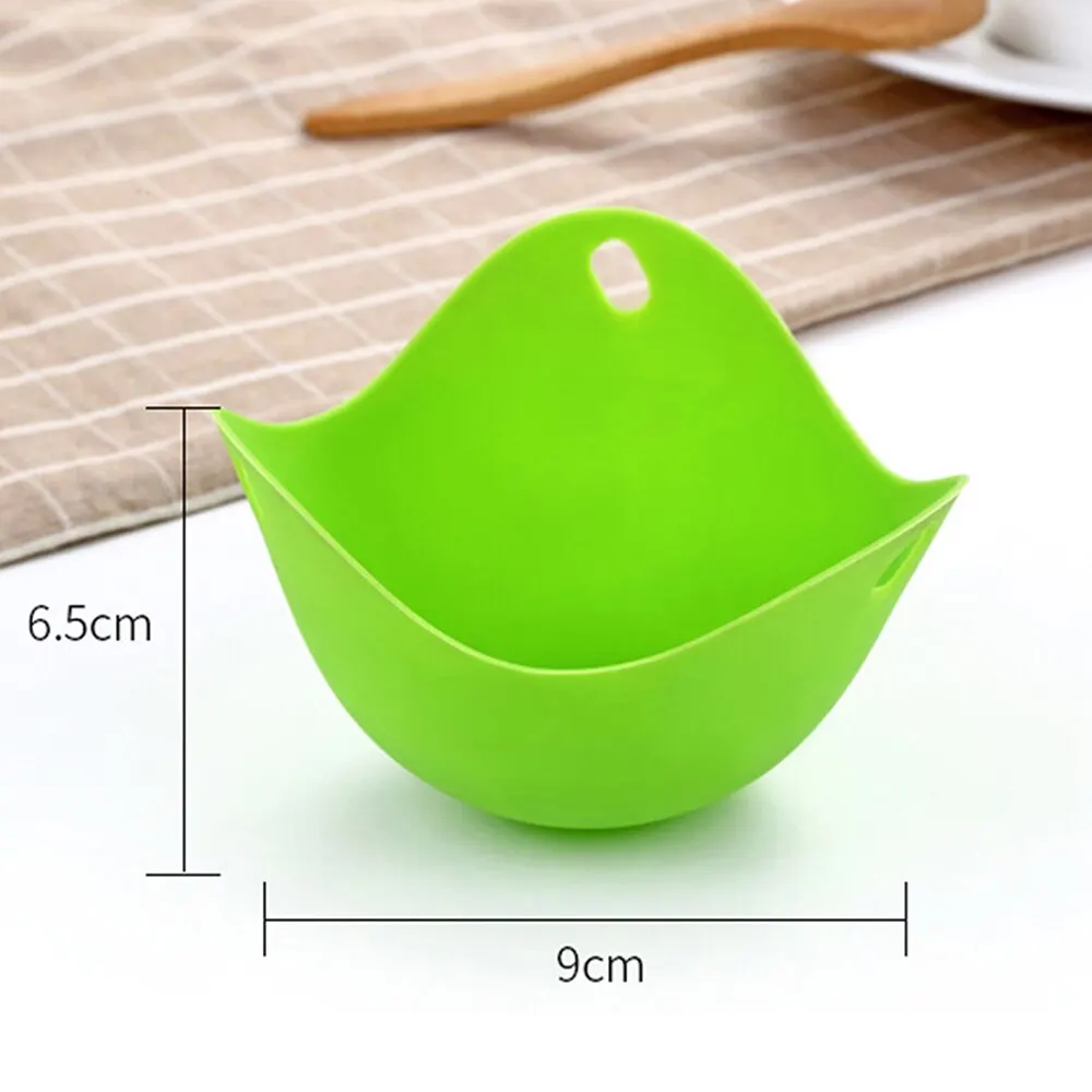

Eggs Poacher Kitchen Supplies Random Color Tray Household Products Bakeware Accessories Cooking Tool Silicone Egg Molds