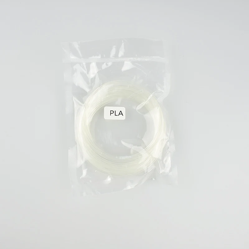 Weiyu пластик принтер нити для 3d ручки 5 м PLA 3d Принтер Нити печатные материалы экструдер аксессуары Запчасти - Цвет: PLA Transparent colo