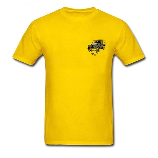 Мужские футболки с коротким рукавом большого размера мужские топы Land Car Rover 90