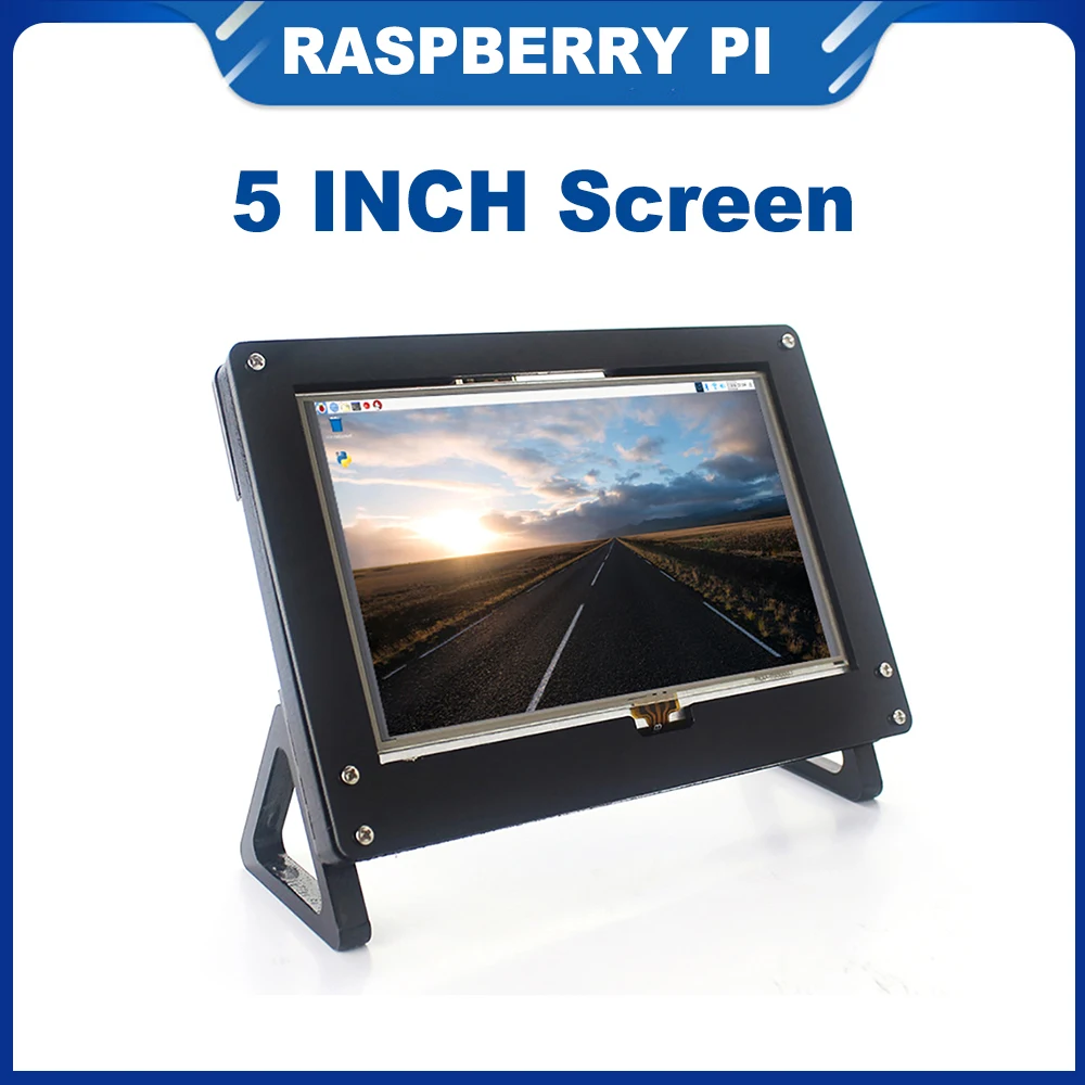 

ITINIT R155 5 inch Raspberry Pi 4 Model B Touchscreen TFT LCD Display Module Holder compatible for Raspberry Pi 4 Model B/3B+/3B