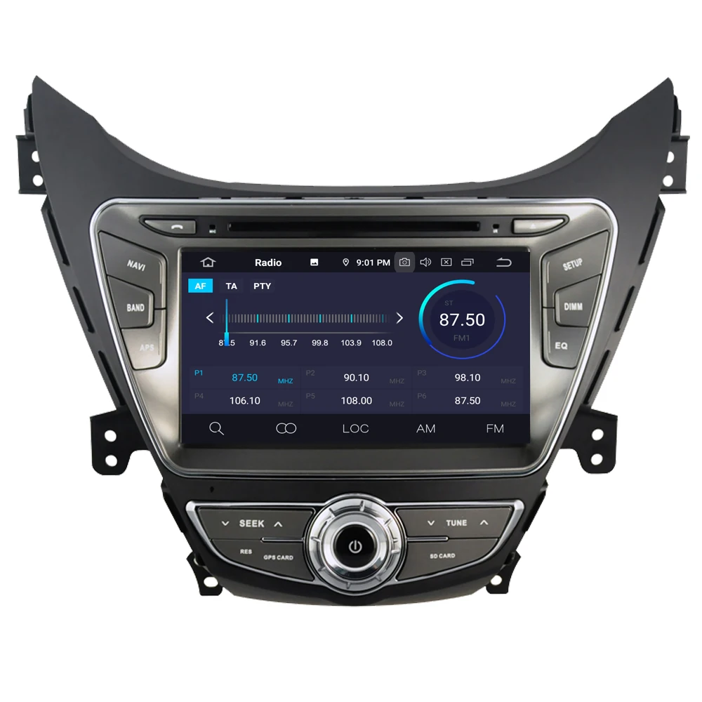 Автомагнитола RoverOne для Hyundai Elantra Avante I35 2010 2011 2012 2013 Android 10 DVD навигация медиа