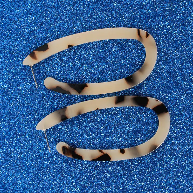 2019 серьги с кисточками европейский стиль и ветер большие продукт Amazon ацетат u