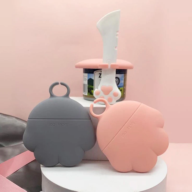 Портативная силиконовая консервированная Крышка для собак и кошек крышка