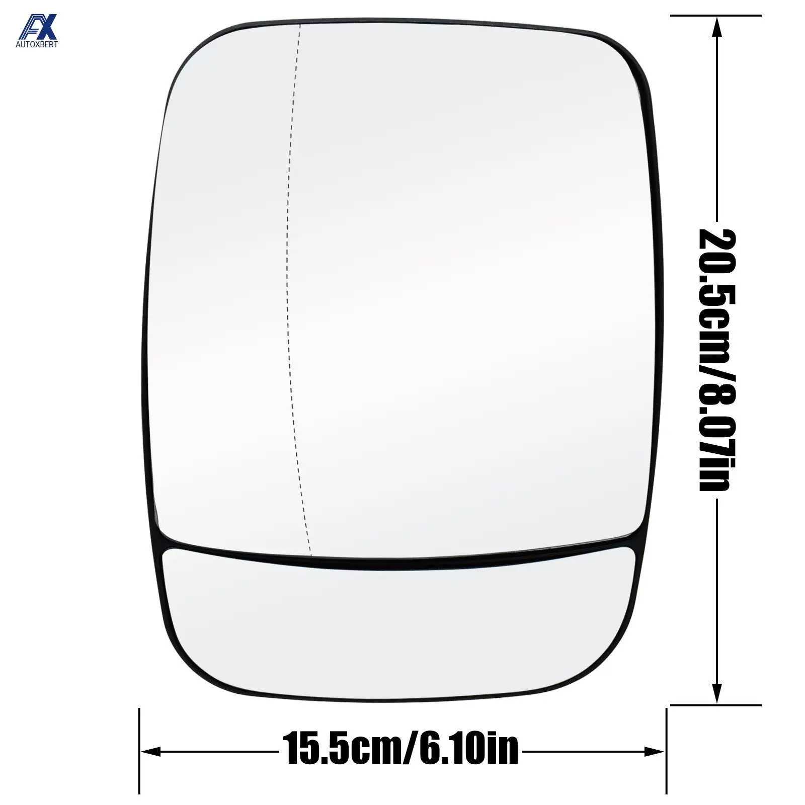 For Opel / Vauxhall Vivaro Renault Trafic Nissan Nv300 2014 - Fiat Talento Left Right Side Wing Mirror Glass Heated Aspherical |