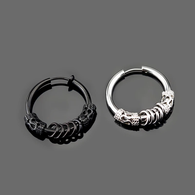 Винтажные серьги этнические аниме с мотивами серьги-кольца сделай сам из