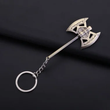 Mjolnir брелок металлическая маска брелок Тор молоток брелок фильм периферийные подарки - Цвет: WCG001-E