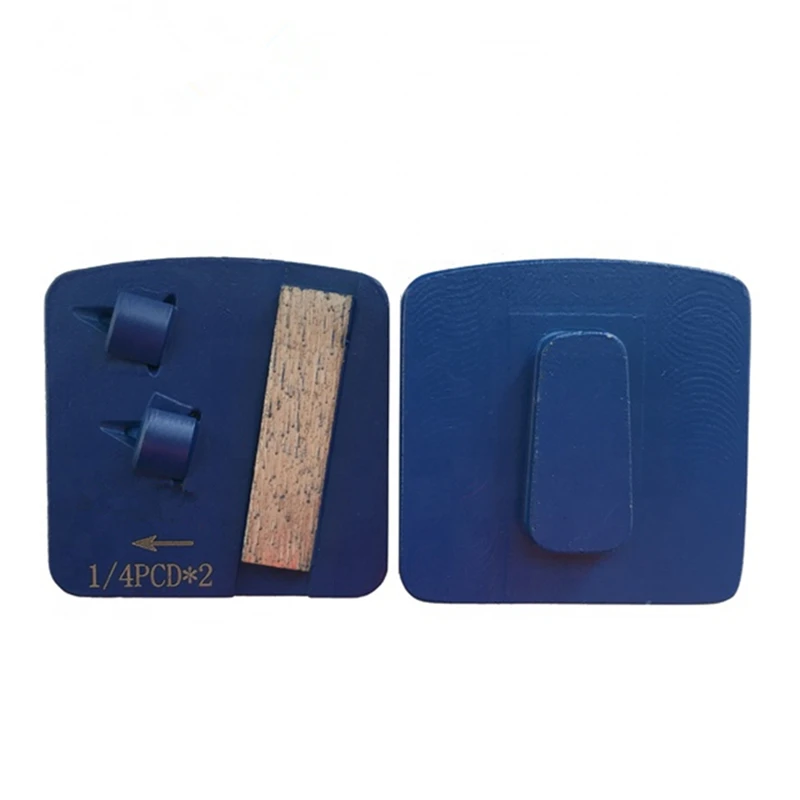 Алмазный шлифовальный блок KT16 Redi Lock PCD диск с острыми сегментами два для удаления