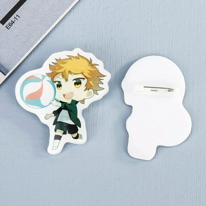 

Xiangyang Anime Badge 58mm Two Yuan Anime Periphery Gift Poster Costumes Badge Volleyball Junior And Wind Badge Day