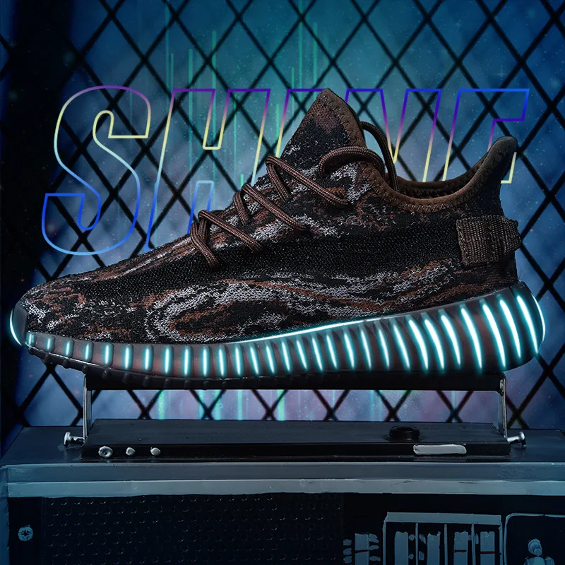 

Men Sport Jogging Cushioning Sneakers Men Women Casual Sneakers Running Breathable Shoes Breathable Flying Woven Twist Bottom