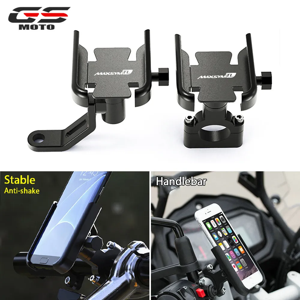 

For SYM MAXSYM TL 500 Maxsym TL500 Maxsymtl 500 2020 Adjustable Motorcycle Handlebar Mobile Phone Holder Moto GPS Stand Bracket