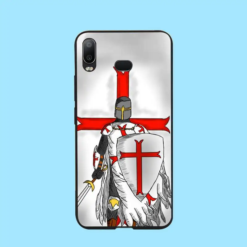 Роскошный чехол для телефона PENGHUWAN Knight Templar DIY Samsung A10 A20 A30 A40 A50 A70 A71 A51 A6 A8 2018 |