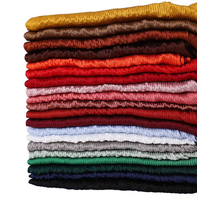 

New Design Women Crinkle Polyester Scarf Hijab Autumn Winter Long Muffle For Lady Shawl Wrap Shawls and Wraps Bandana