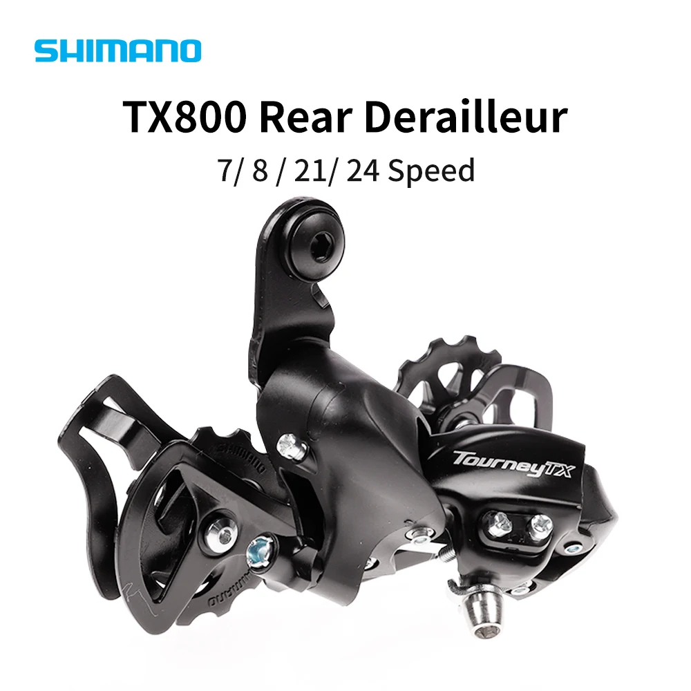 Shimano Tourney RD TX800 задний переключатель TourneyTX 7/8 скорость SGS 7s 8 21 24 s для горных