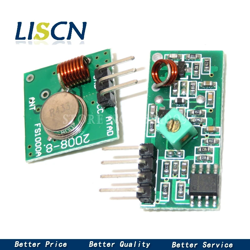 Плата модуля переключателя с беспроводным дистанционным управлением 433 МГц