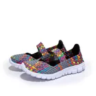 Сандалии женские тапочки плоские туфли, плетеные кроссовки, теннисные размера плюс, 35-42, лето 2020