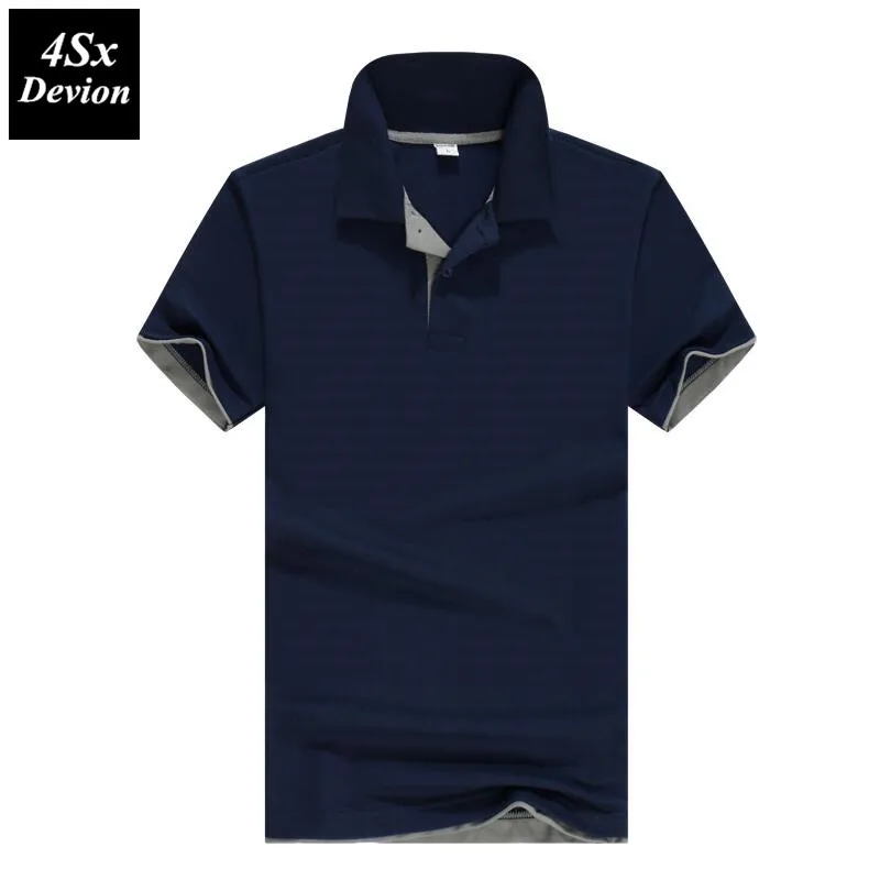 

2021 new casual solid color top, design style leisure sports cotton polo shirt, summer polo shirt, short sleeve men's fashionpol