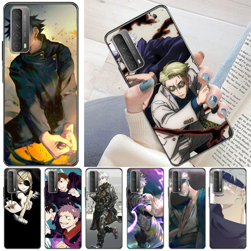 

Jujutsu Kaisen Sukuna Fushiguro Megumi Yuji Itadori Satoru Gojo Phone Case For Huawei P Smart Z 2019 2021 Back Cover Carcasa
