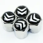 Автомобильный Стайлинг, 4 шт., автомобильные крышки, эмблемы, чехол для Citroen C1 C2 C3 C4 C5 C6 C8 C4L DS3 DS4 DS5 DS5LS DS6, Автомобильная крышка клапана шины колеса