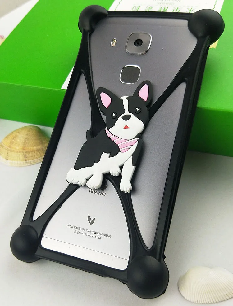 Мягкий резиновый 3D чехол накладка для Sony Xperia E5 XA LG X Power Alcatel 5010d Huawei Honor 8 5C Homtom HT3 7