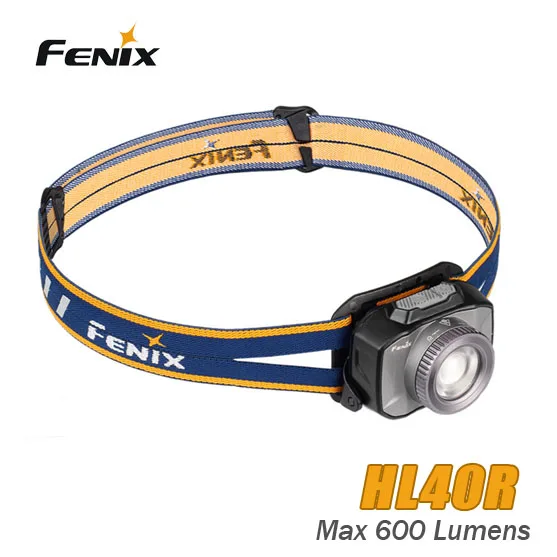 Фонарь налобный Fenix HL40R Cree XP L HI V2 светодиодный перезаряжаемый с фокусировкой