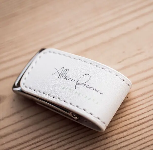 Новый кожаный чехол с рисунком USB 2 0 персонализированный фотографический