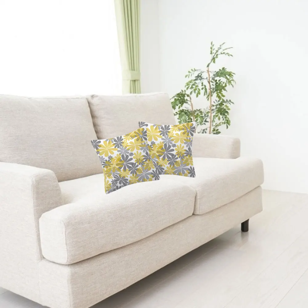 

Cushion Cover Throw Pillow Case Floral Pattern Square Pillow Cover Decoration for Sofa Bed 45x45cm Pillows Nordic Home Decor