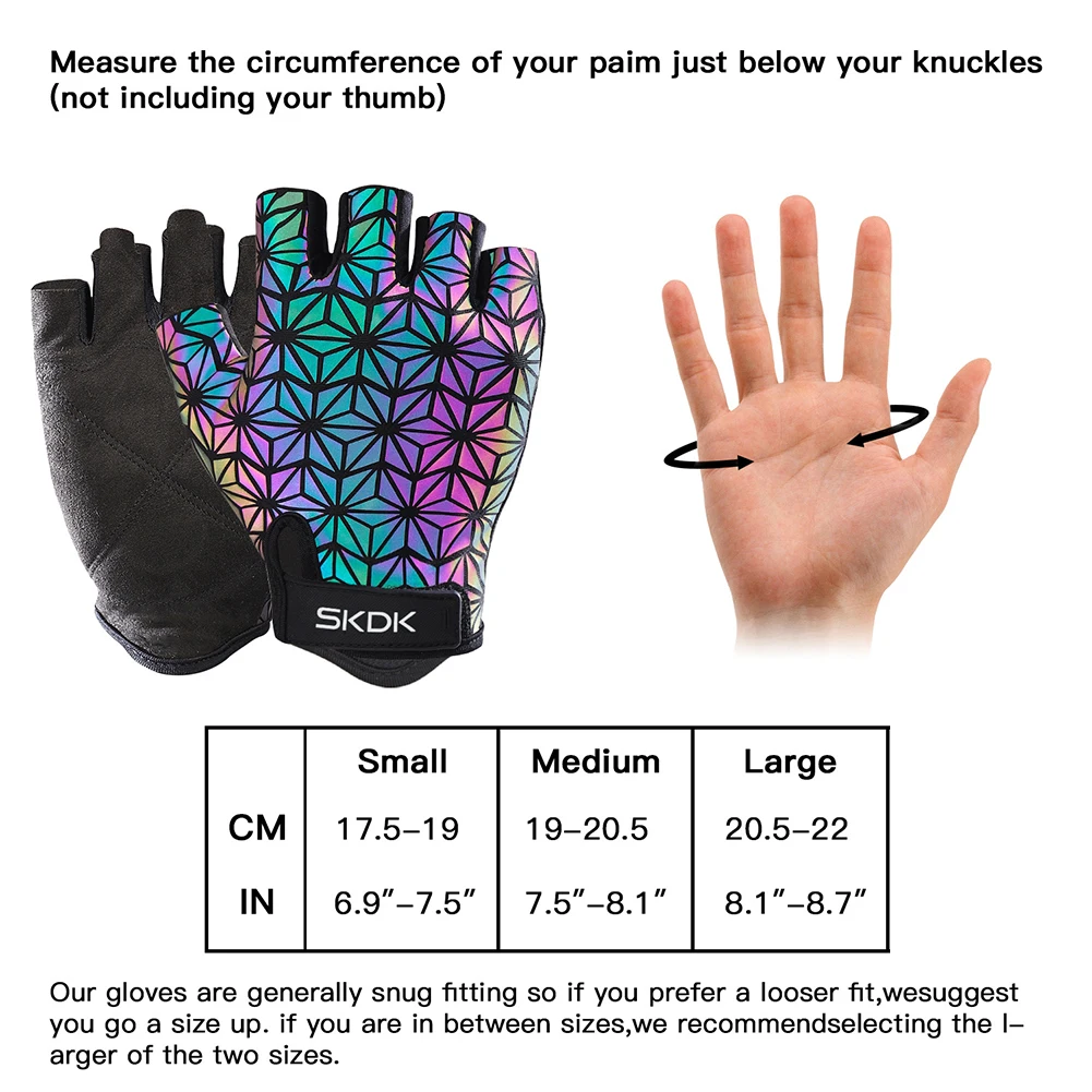 

Non-slip Sports Gloves Gym Workout Fitness Cycling Gloves Half Finger Bicycle for Outdoor Cycle Biking Entertainment