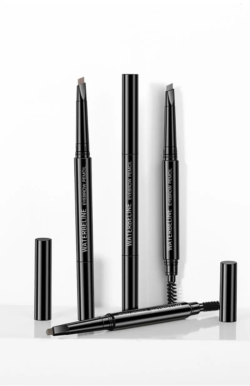 Карандаш для бровей с двойной головкой стойкая водостойкая 5 цветов ультратонкая