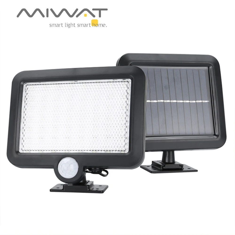 Светодиодный Солнечный Прожектор Светильник 56 светодиодный 120 102