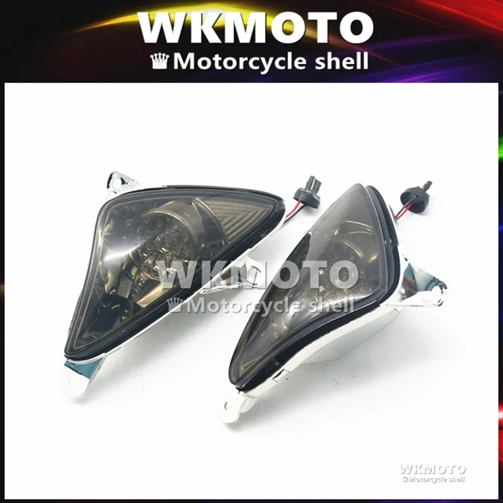 

Front LED Turn Signal Indicator Light Lamp For YAMAHA TMAX T-MAX 500 Tmax500 2001-2007 Fender rear tail light