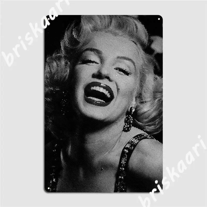 

Marilyn Monroe Metal Plaque Poster Plaques Living Room Funny Cinema Garage Tin Sign Poster