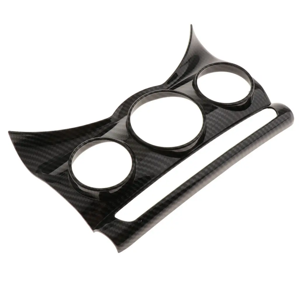 

Центральная консоль из АБС-пластика, панель управления громкостью кондиционера, стильная отделка из углеродного волокна для MINI Cooper F55 F56 F57