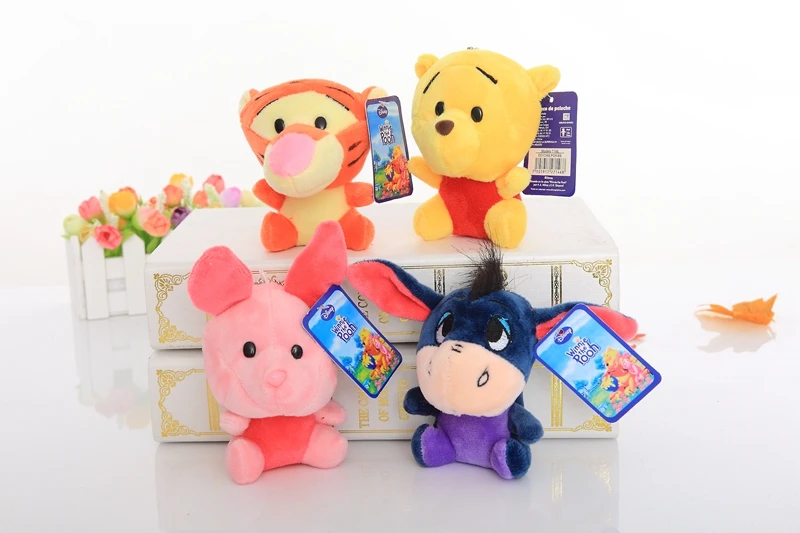 4 пары детских брюк в лоте 10 см плисовая подвеска с Винни-пухом для Тигра