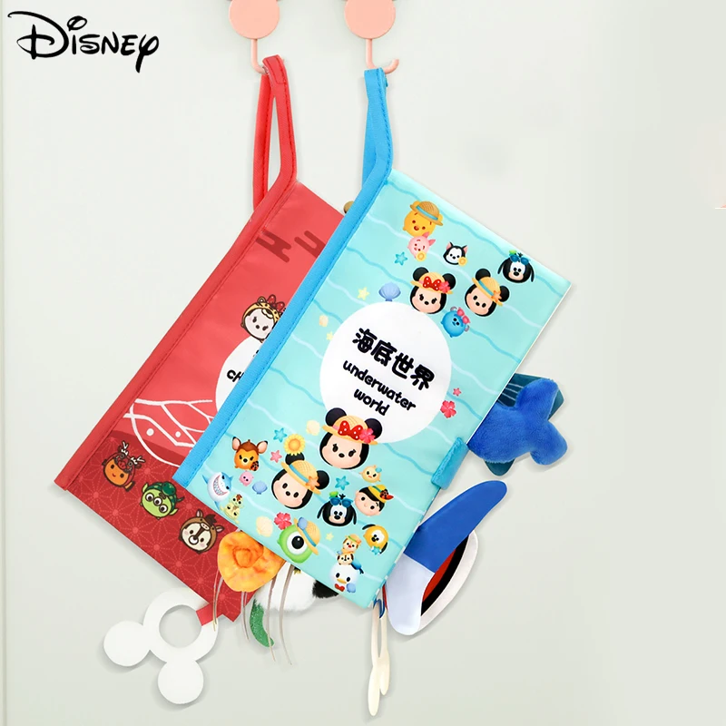 

Disney Baby Early education cloth book brain game Children's cloth book early education toy activity learning book Pop-up book