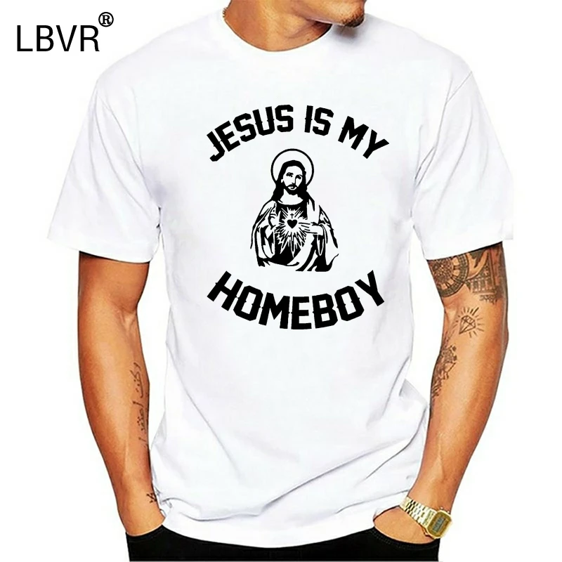 И надписью Jesus Is My сталь мужские футболки Христианской Библии церковь Иисус