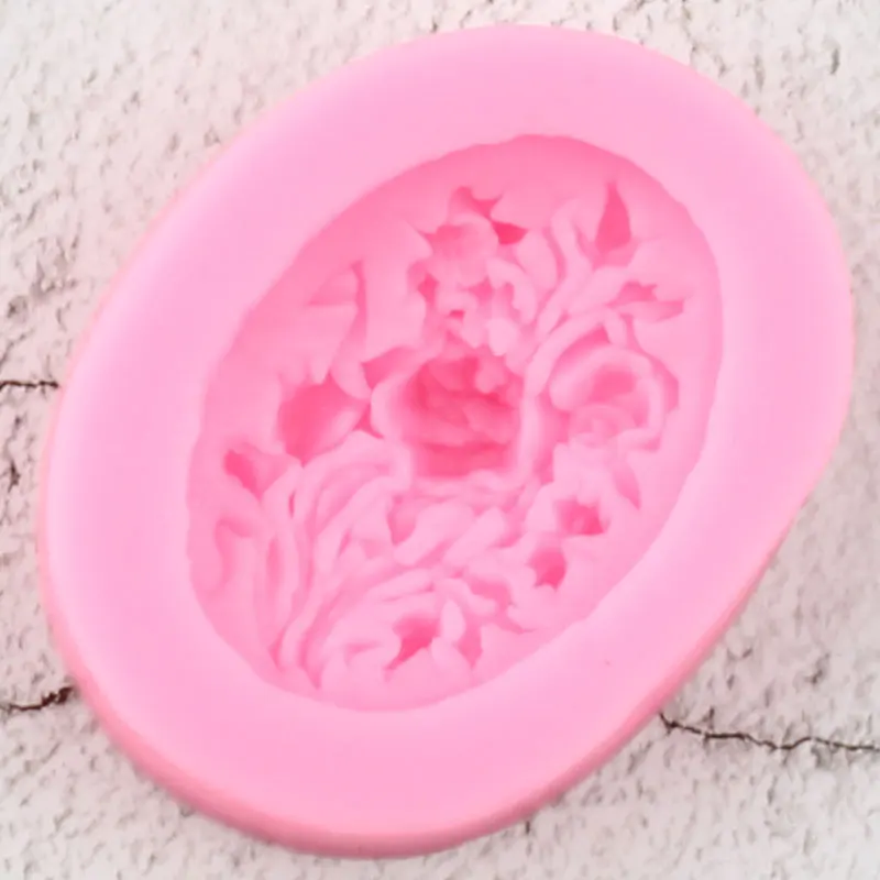 Flower Silicone Molds 3D Craft Soap Fondant Mould Baby Birthday Cake Decorating Tools Candy Clay Chocolate Gumpaste Moulds | Дом и сад