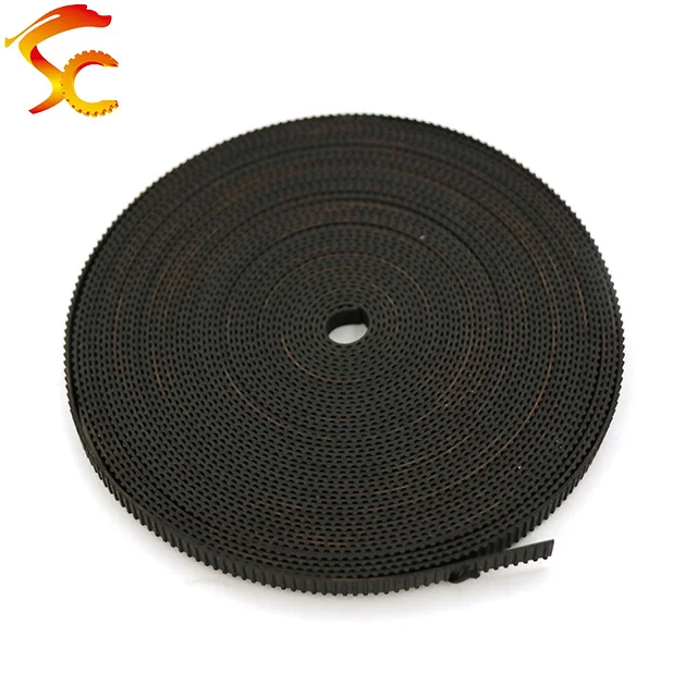 

High Quality 1meters/LOT MXL-6.35MM timing belt Pitch=2.032 open rubber belt width 6.35mm=025" 3D Printer belt MXL-025