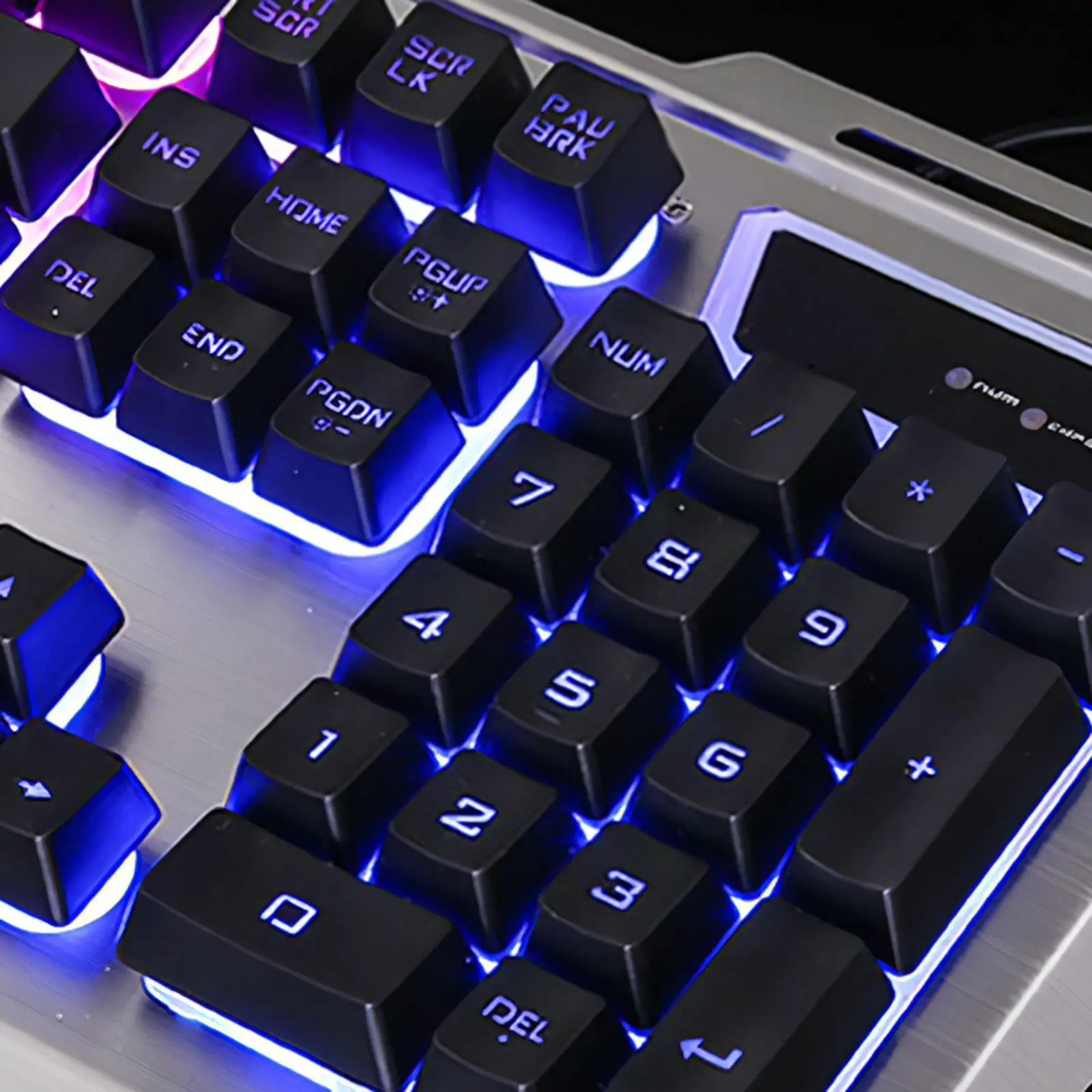 

Wired Ergonomic Unique Backlit Mechanical Gaming Keyboard Mouse Set Professional Keyboard Mice Combo with Rainbow