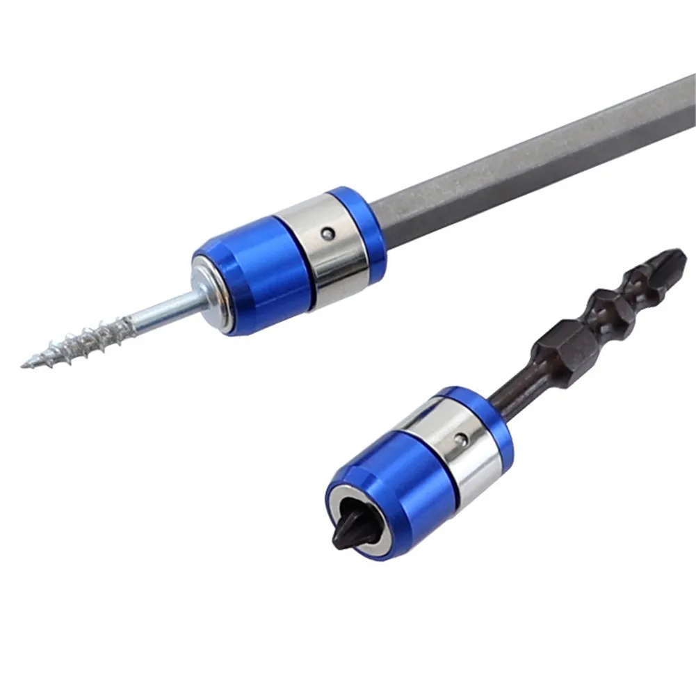 

Magnetic Screws Ring Metal Universal Screwdriver Head Anti-Corrosion Strong Phillips drill Magnetizer Power Tool Accessories