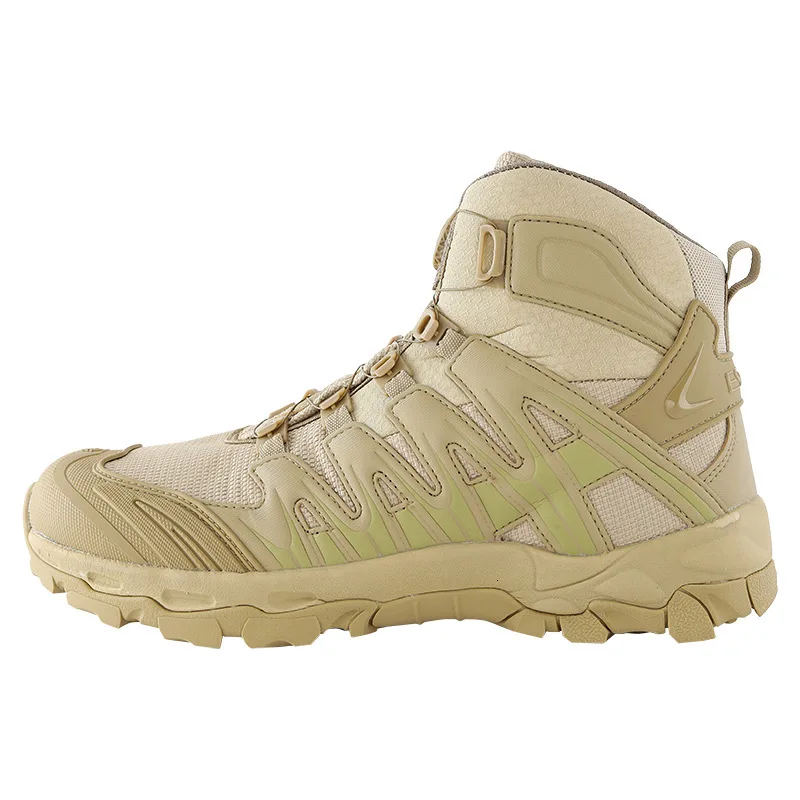 

Desert Military Tactical Boots Men Outdoor High Top Breathable Hiking Shoes Male Sports Climbing Trekking Sneakers