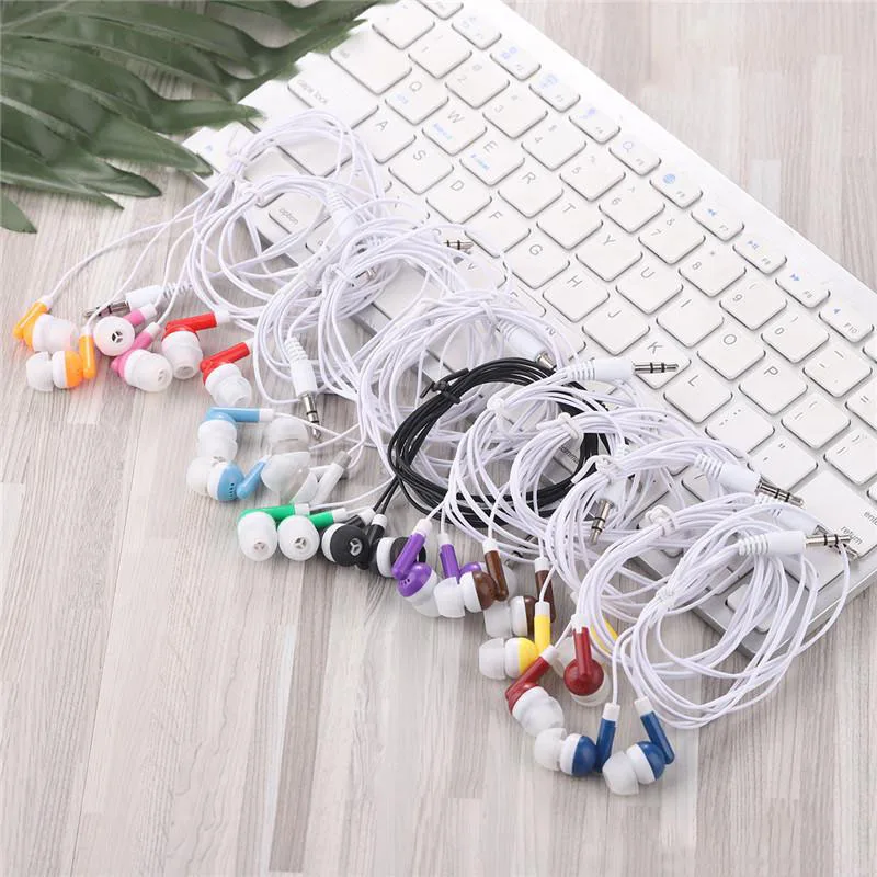 Универсальные проводные наушники 3 5 мм обычные вкладыши недорогие для Mp3