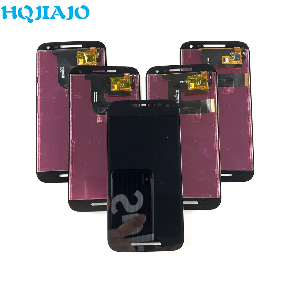 5 шт./лот для Motorola Moto G3 ЖК дисплей сенсорный экран дигитайзер Замена MOTO G 3rd XT1544 XT1550