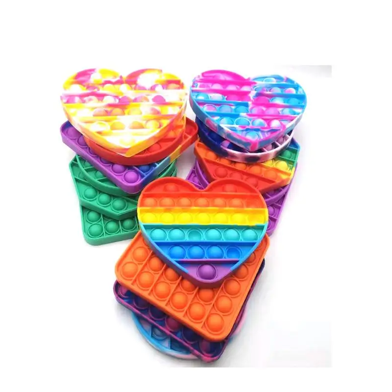 

Pop-up bubble wrap AutismTo Relieve anti-stress toy eternal bubble wrap pop-up squash to push up compression