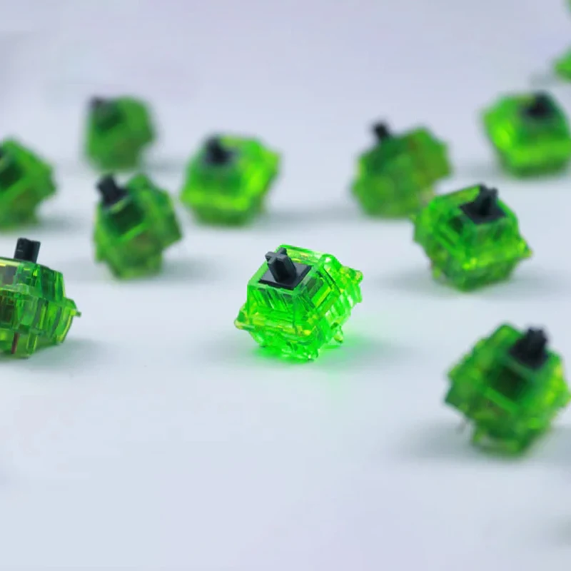 

Latest Batch EQUALZ Kiwi Switches for Mechanical Keyboard 67g Tactile Axis 5 Pins Translucent Customize DIY Game